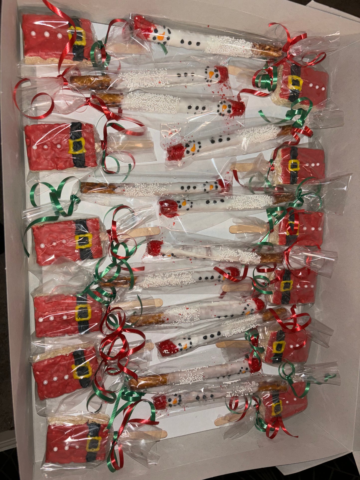 Themed Chocolate Covered Pretzel Rods