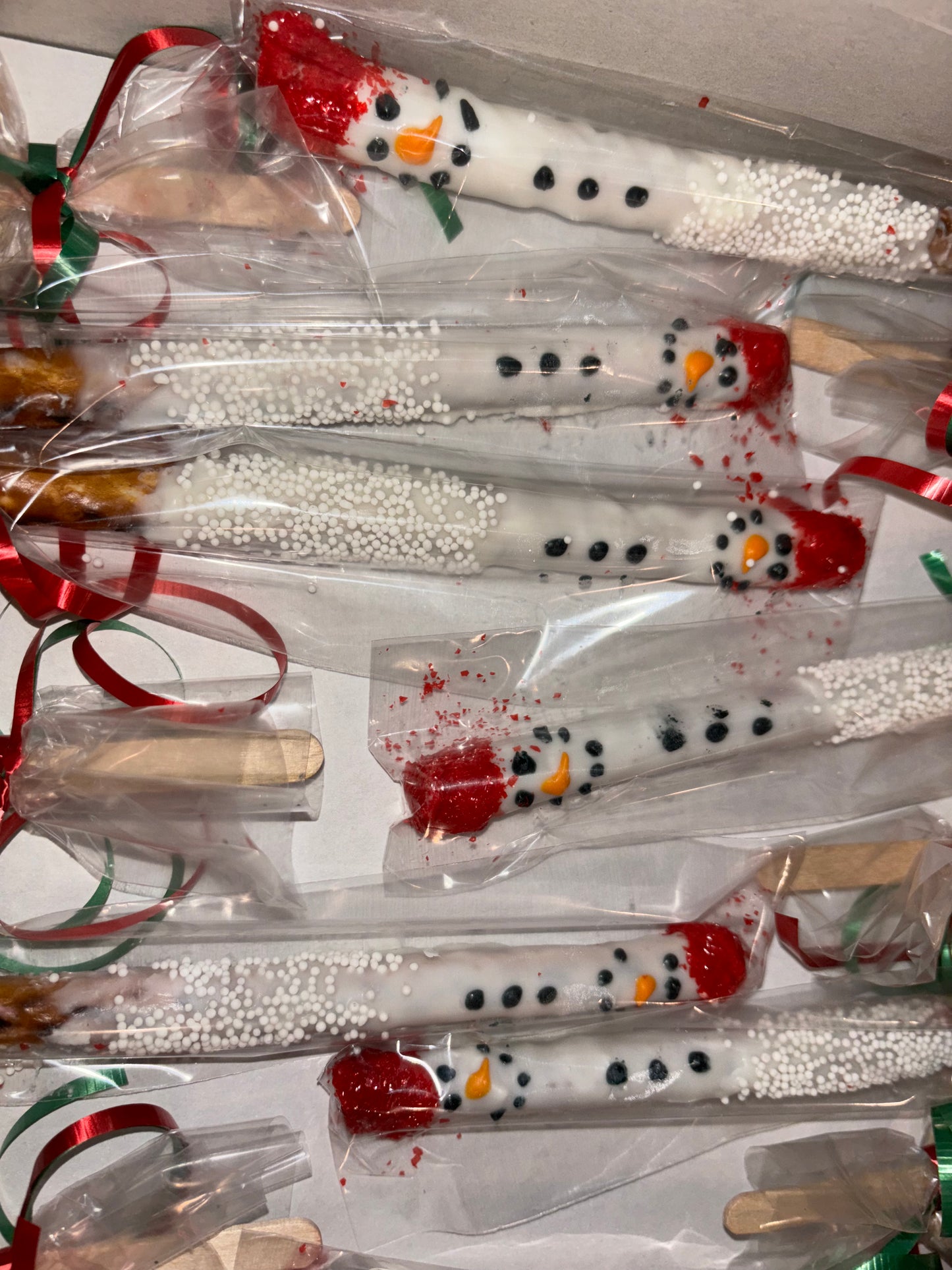 Themed Chocolate Covered Pretzel Rods